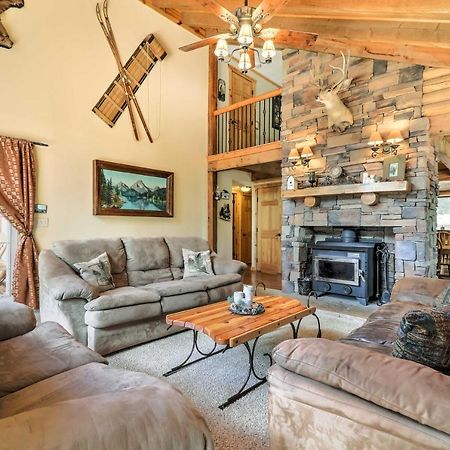 Cozy Utah Cabin With Deck And Fire Pit! Duck Creek Village 외부 사진